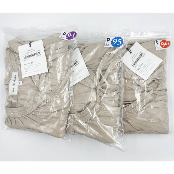 Bella Dahl Raglan Full Sleeve Button Down B4995-F16-303 Tan High Desert Large L - Picture 5 of 5